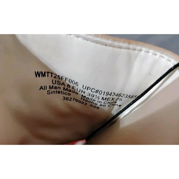 Time And Tru Women's Horsebit Hardware Slide Sandals Size 8 New - Picture 5 of 5